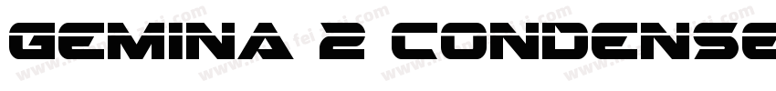 Gemina 2 Condensed C字体转换